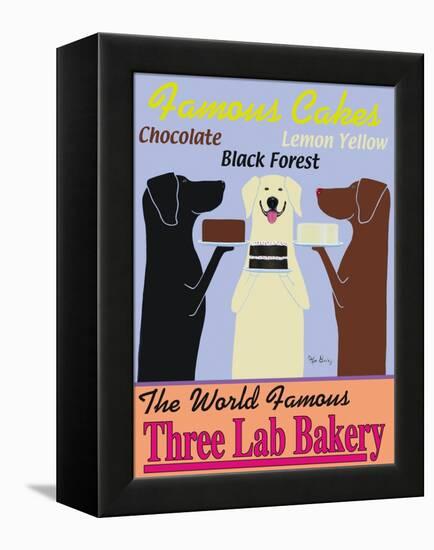 Three Lab Bakery-Ken Bailey-Framed Premier Image Canvas