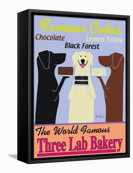 Three Lab Bakery-Ken Bailey-Framed Premier Image Canvas