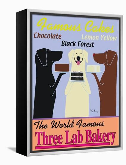 Three Lab Bakery-Ken Bailey-Framed Premier Image Canvas