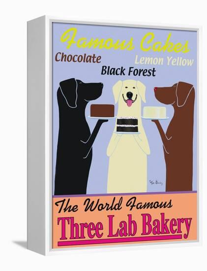 Three Lab Bakery-Ken Bailey-Framed Premier Image Canvas