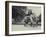 Three Ladies Being Given a Ride on an Asian Elephant, Lead by a Keeper, at London Zoo, May 1914-Frederick William Bond-Framed Photographic Print