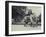 Three Ladies Being Given a Ride on an Asian Elephant, Lead by a Keeper, at London Zoo, May 1914-Frederick William Bond-Framed Photographic Print