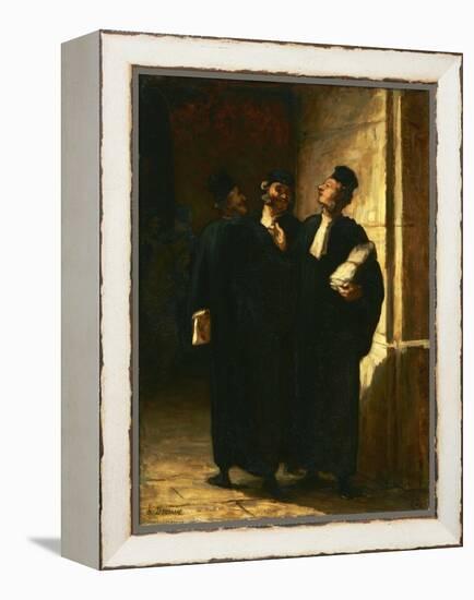 Three Lawyers-Honor‚ Daumier-Framed Premier Image Canvas