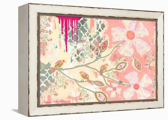 Three Little Birds B-Jennifer McCully-Framed Premier Image Canvas