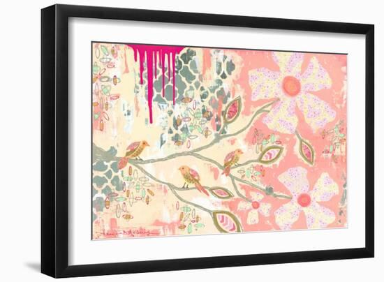 Three Little Birds B-Jennifer McCully-Framed Giclee Print