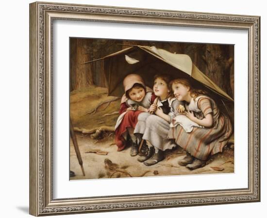 Three Little Kittens, 1883-Joseph Clark-Framed Giclee Print