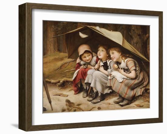 Three Little Kittens, 1883-Joseph Clark-Framed Giclee Print