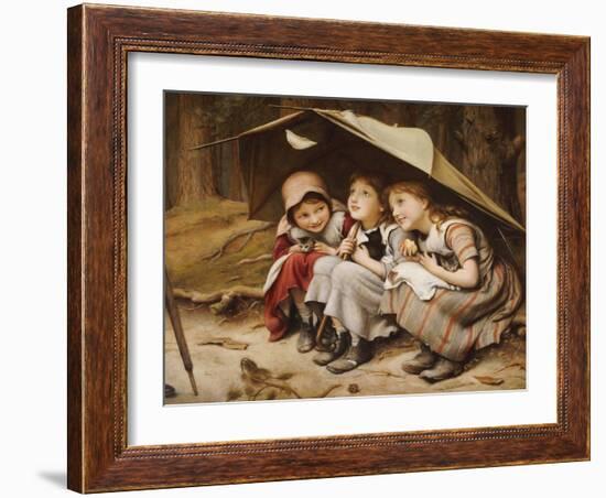 Three Little Kittens, 1883-Joseph Clark-Framed Giclee Print