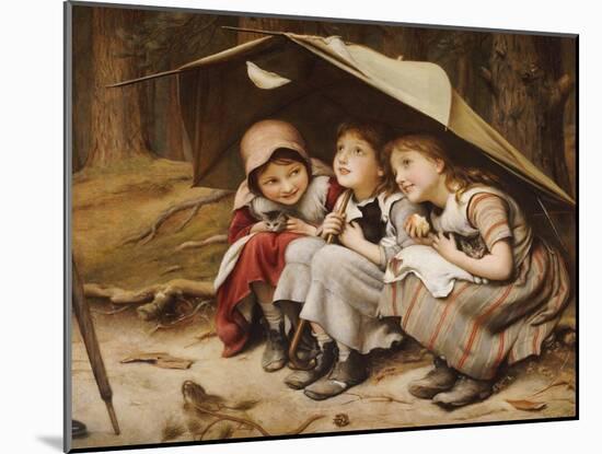 Three Little Kittens, 1883-Joseph Clark-Mounted Giclee Print