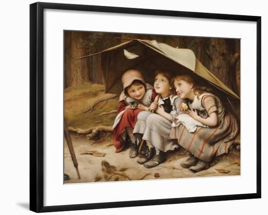 Three Little Kittens, 1883-Joseph Clark-Framed Giclee Print