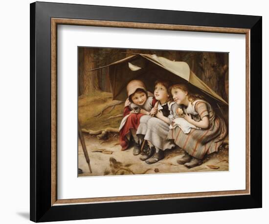 Three Little Kittens, 1883-Joseph Clark-Framed Giclee Print