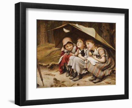 Three Little Kittens, 1883-Joseph Clark-Framed Giclee Print