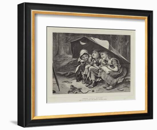 Three Little Kittens-Joseph Clark-Framed Giclee Print