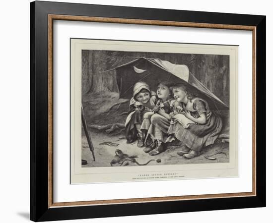 Three Little Kittens-Joseph Clark-Framed Giclee Print