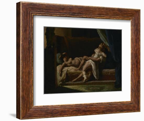 Three Lovers, 1817-20-Theodore Gericault-Framed Giclee Print