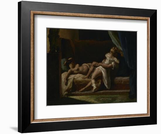 Three Lovers, 1817-20-Theodore Gericault-Framed Giclee Print