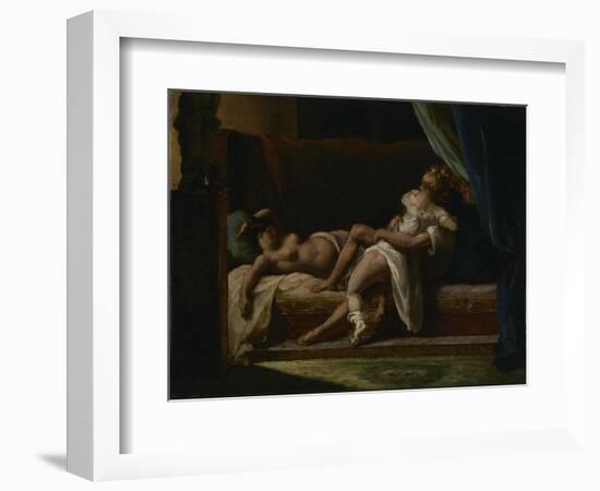 Three Lovers, 1817-20-Theodore Gericault-Framed Giclee Print