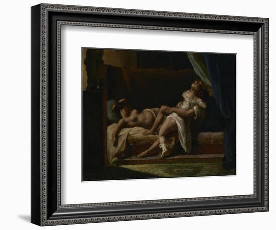 Three Lovers, 1817-20-Theodore Gericault-Framed Giclee Print