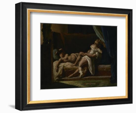 Three Lovers, 1817-20-Theodore Gericault-Framed Giclee Print