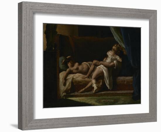 Three Lovers, 1817-20-Theodore Gericault-Framed Giclee Print