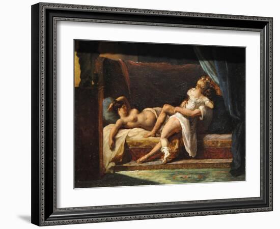 Three Lovers (L'Amour À Troi), 1818-1820-Théodore Géricault-Framed Giclee Print