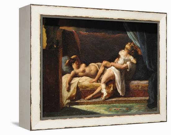 Three Lovers (L'Amour À Troi), 1818-1820-Théodore Géricault-Framed Premier Image Canvas