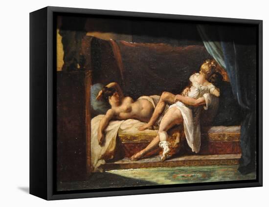 Three Lovers (L'Amour À Troi), 1818-1820-Théodore Géricault-Framed Premier Image Canvas