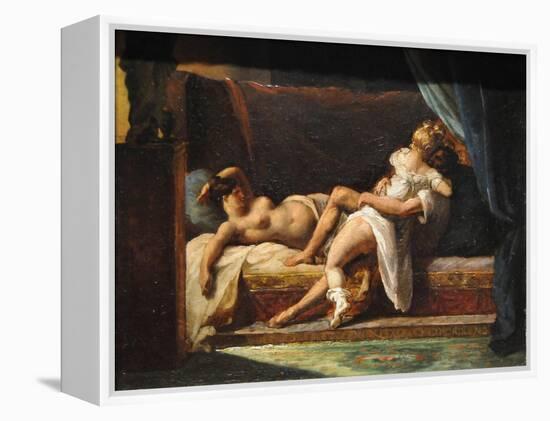 Three Lovers (L'Amour À Troi), 1818-1820-Théodore Géricault-Framed Premier Image Canvas