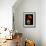 Three Luminous Daises-George Oze-Framed Photographic Print displayed on a wall