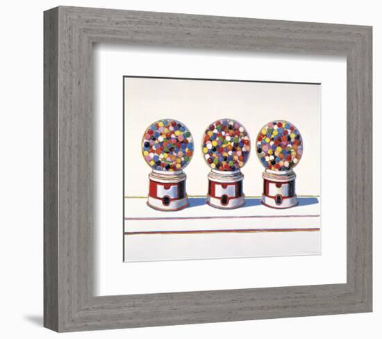 Three Machines, 1963-Wayne Thiebaud-Framed Art Print