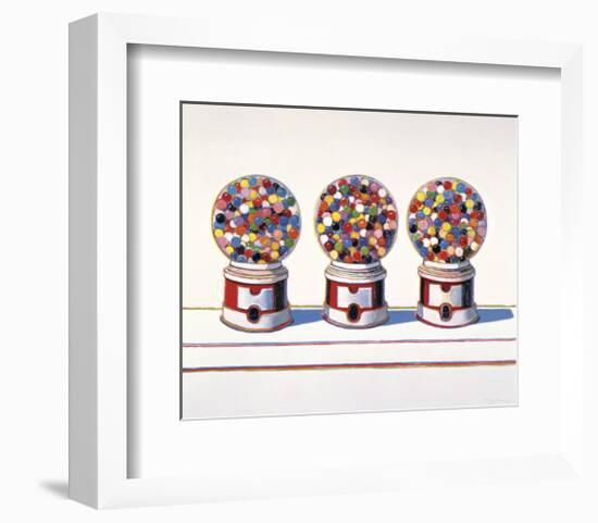 Three Machines, 1963-Wayne Thiebaud-Framed Art Print