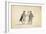 Three Masked Figures in Carnival Costume-Francesco Guardi-Framed Giclee Print