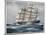 Three-Master Under Sail-J. Spurling-Mounted Photographic Print