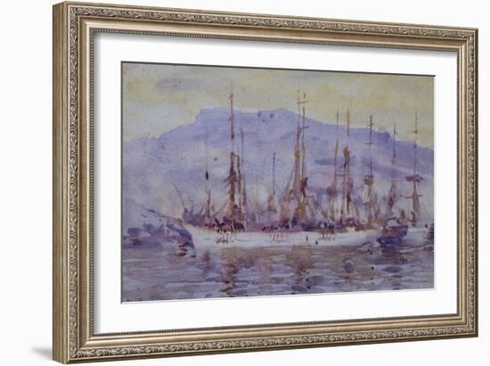 Three Masters Falmouth-Henry Scott Tuke-Framed Giclee Print