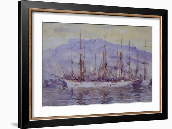 Three Masters Falmouth-Henry Scott Tuke-Framed Giclee Print