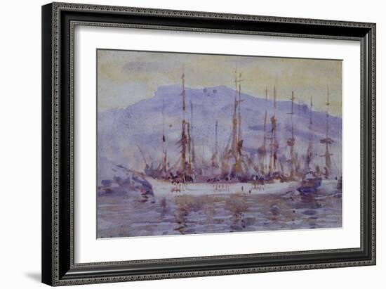 Three Masters Falmouth-Henry Scott Tuke-Framed Giclee Print