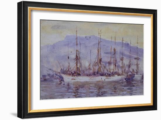 Three Masters Falmouth-Henry Scott Tuke-Framed Giclee Print