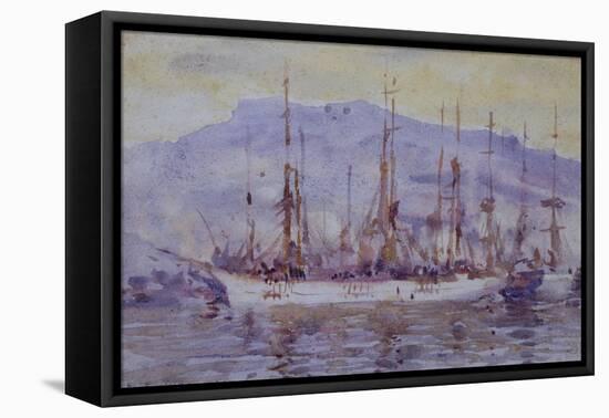 Three Masters Falmouth-Henry Scott Tuke-Framed Premier Image Canvas