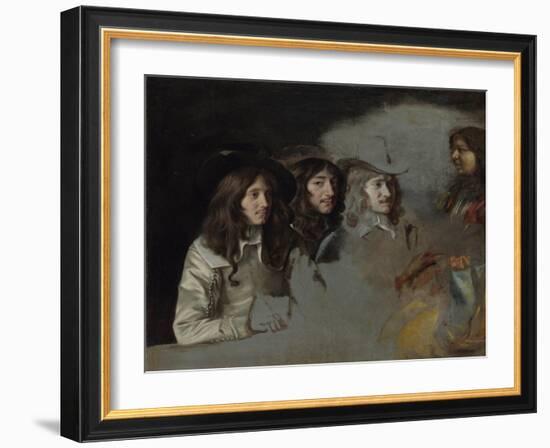 Three Men and a Boy, C. 1647-1648-Louis Le Nain-Framed Giclee Print