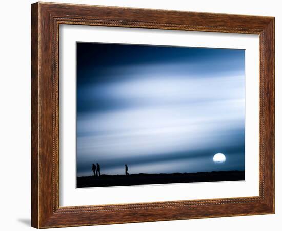 Three Men-Josh Adamski-Framed Photographic Print