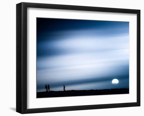 Three Men-Josh Adamski-Framed Photographic Print