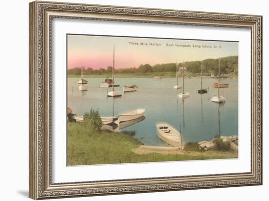 Three-Mile Harbor, East Hampton, Long Island, New York-null-Framed Art Print