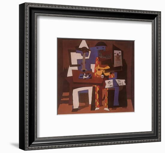 Three Musicians, c.1921-Pablo Picasso-Framed Art Print