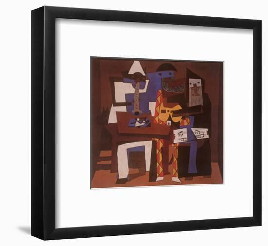 Three Musicians, c.1921-Pablo Picasso-Framed Art Print