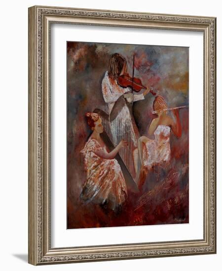 Three Musicians-Pol Ledent-Framed Art Print