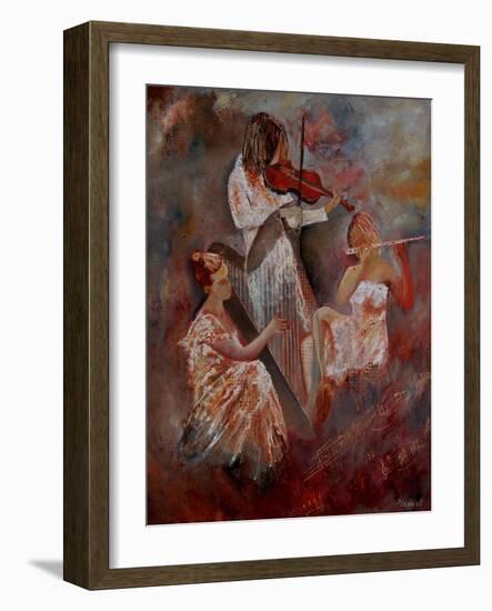 Three Musicians-Pol Ledent-Framed Art Print