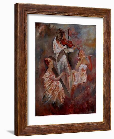 Three Musicians-Pol Ledent-Framed Art Print