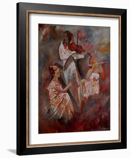 Three Musicians-Pol Ledent-Framed Art Print