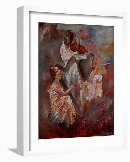 Three Musicians-Pol Ledent-Framed Art Print