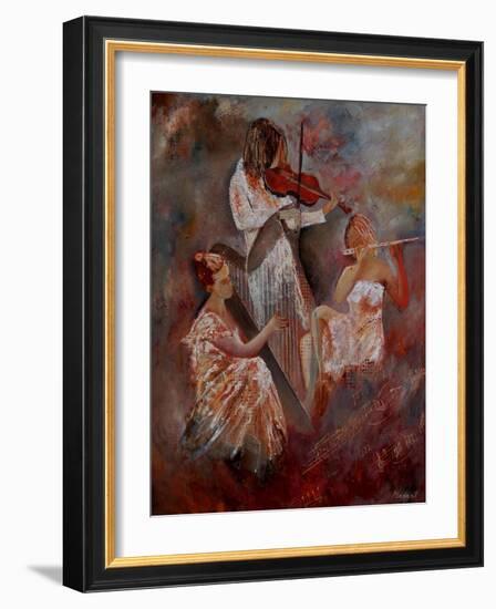 Three Musicians-Pol Ledent-Framed Art Print